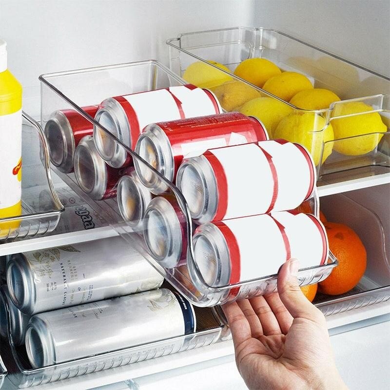Fridge Beverage Holder for Clean, Organized Kitchens