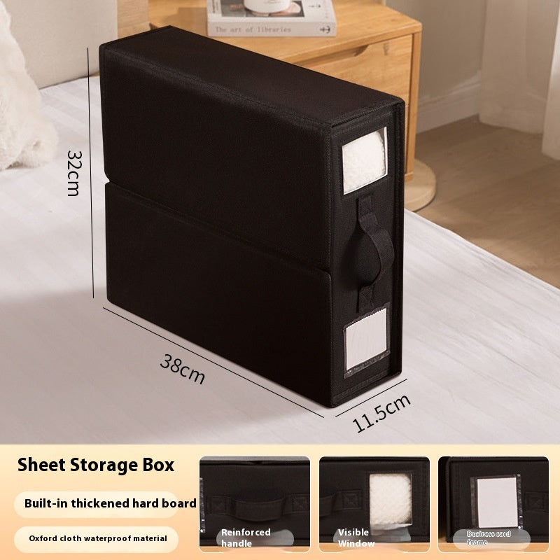 Oxford Cloth Storage Box for Tidy Sheets and Clothes