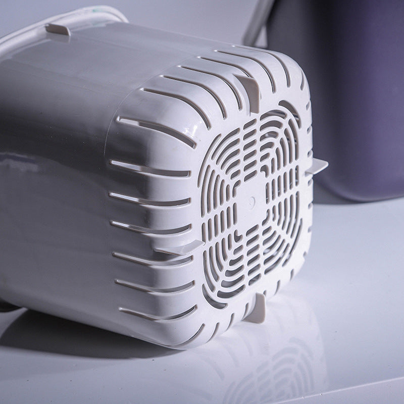 Portable Garbage Bin with Lid for Clean, Fresh Spaces