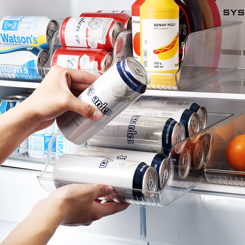 Fridge Beverage Holder for Clean, Organized Kitchens