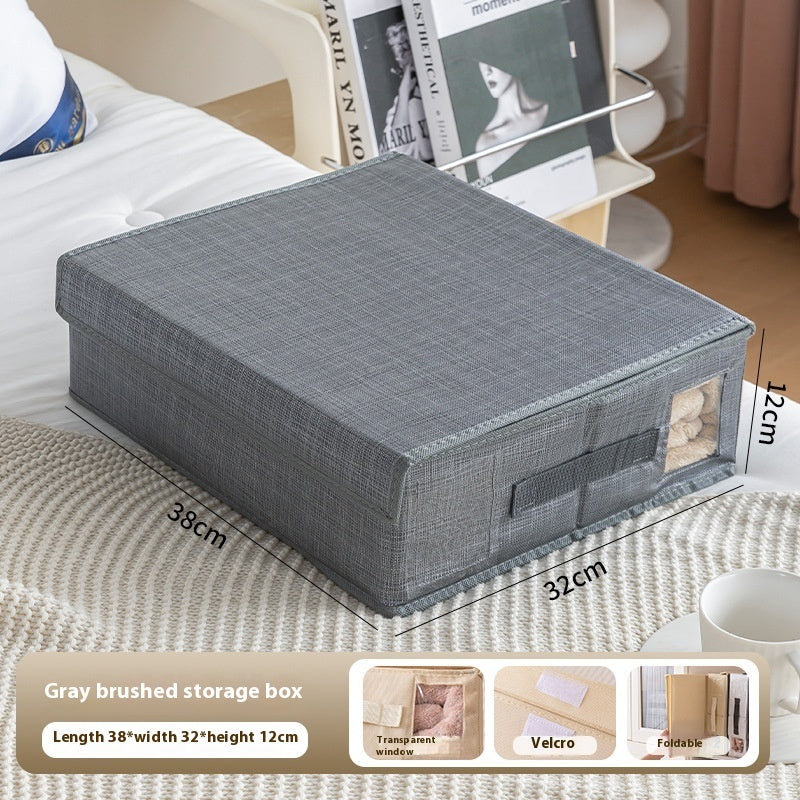 Oxford Cloth Storage Box for Tidy Sheets and Clothes
