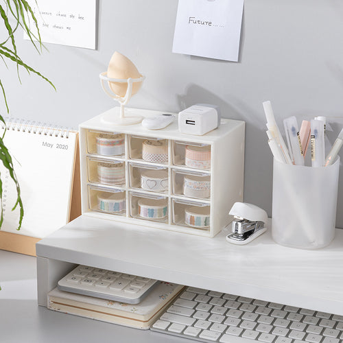 Minimal Clear Desk Organizer for Daily Essentials