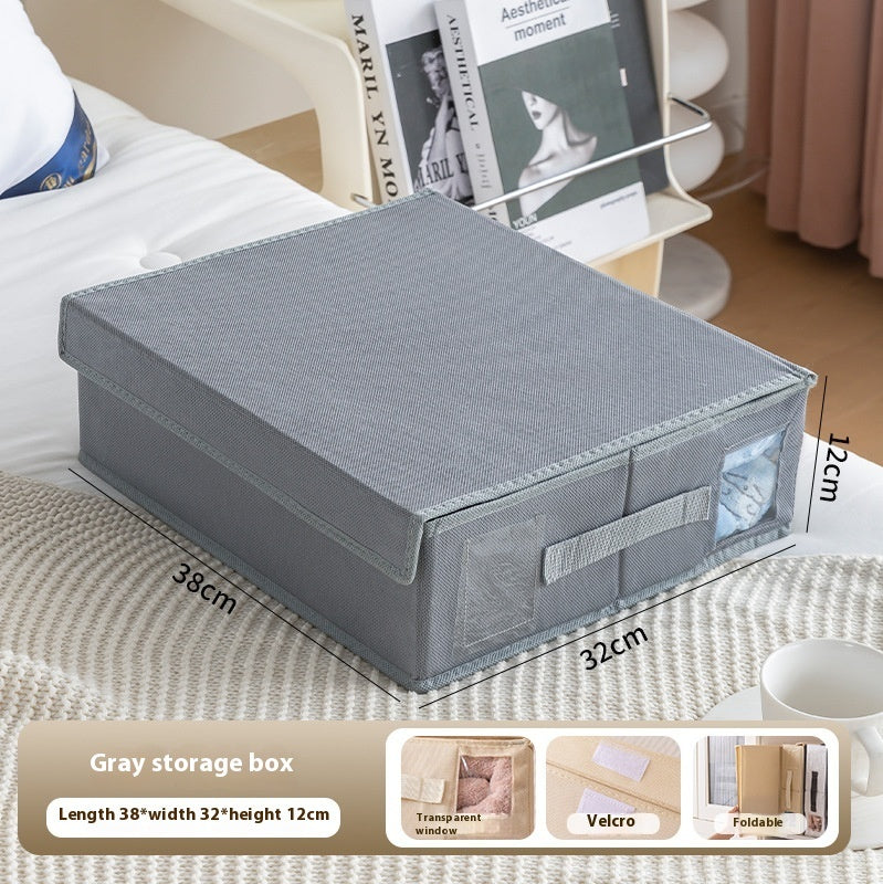 Oxford Cloth Storage Box for Tidy Sheets and Clothes