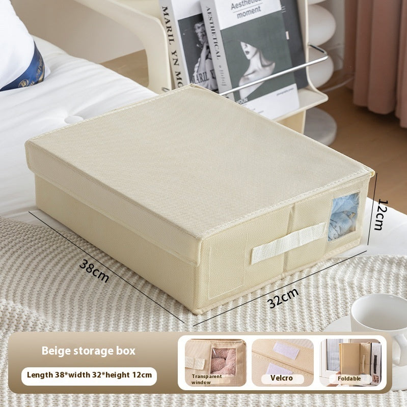 Oxford Cloth Storage Box for Tidy Sheets and Clothes