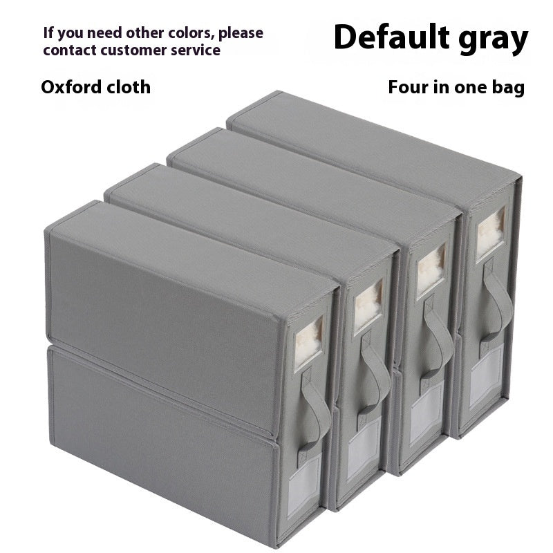 Oxford Cloth Storage Box for Tidy Sheets and Clothes